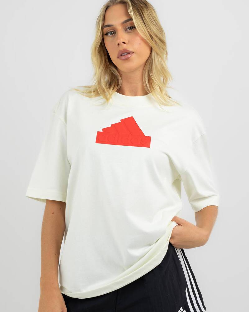 adidas Future Icon Boyfriend T-Shirt for Womens
