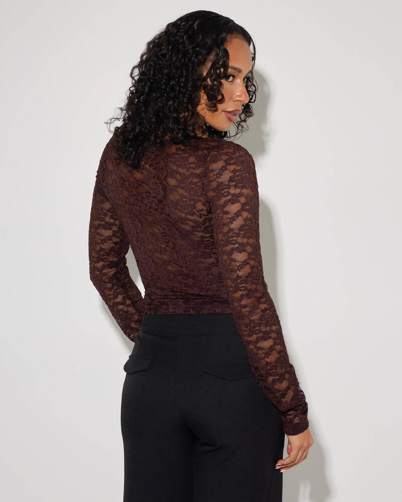 Ava And Ever Wednesday Lace Top for Womens