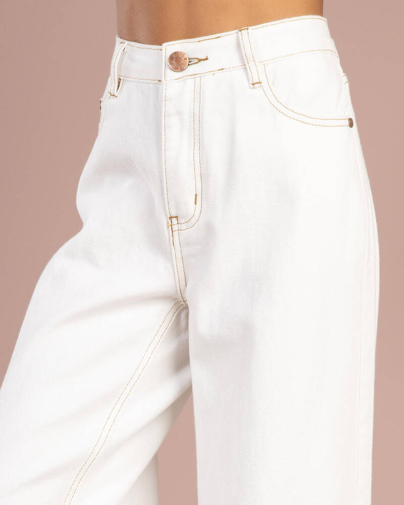 DESU Girls' Icon Straight Leg Jeans for Womens