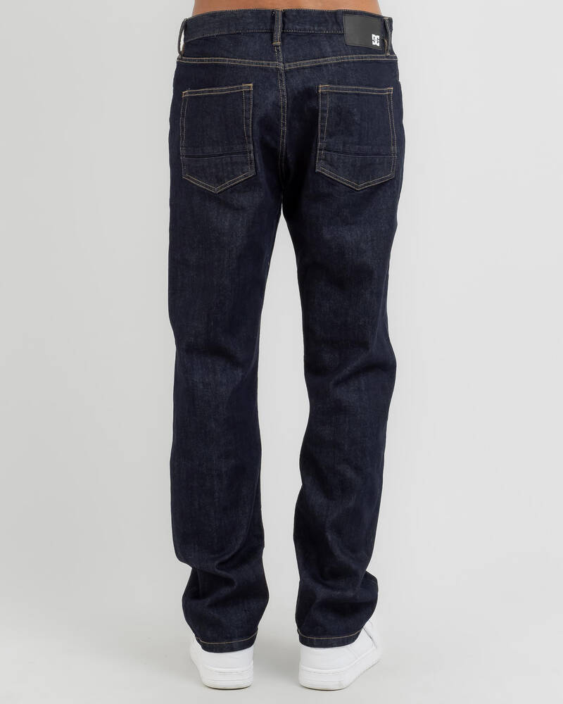DC Shoes Worker Relaxed Fit Denim Jeans for Mens