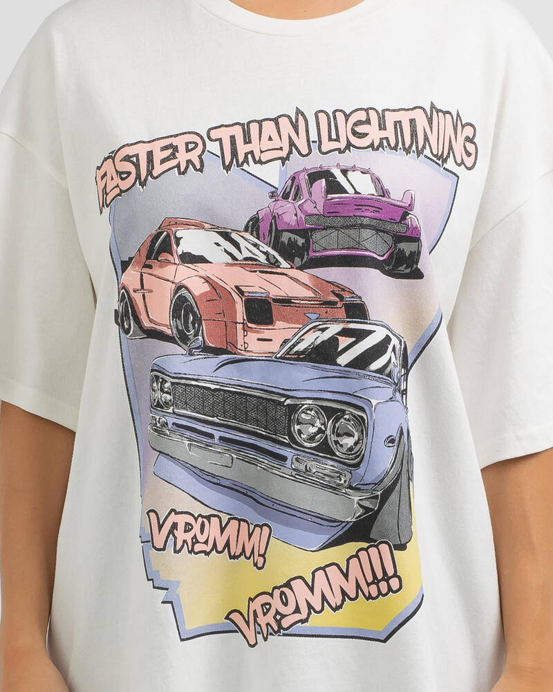 MRKT. Racing Car T-Shirt for Womens