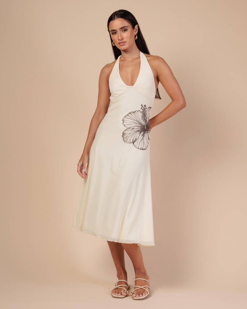 Mooloola Halo Midi Dress for Womens