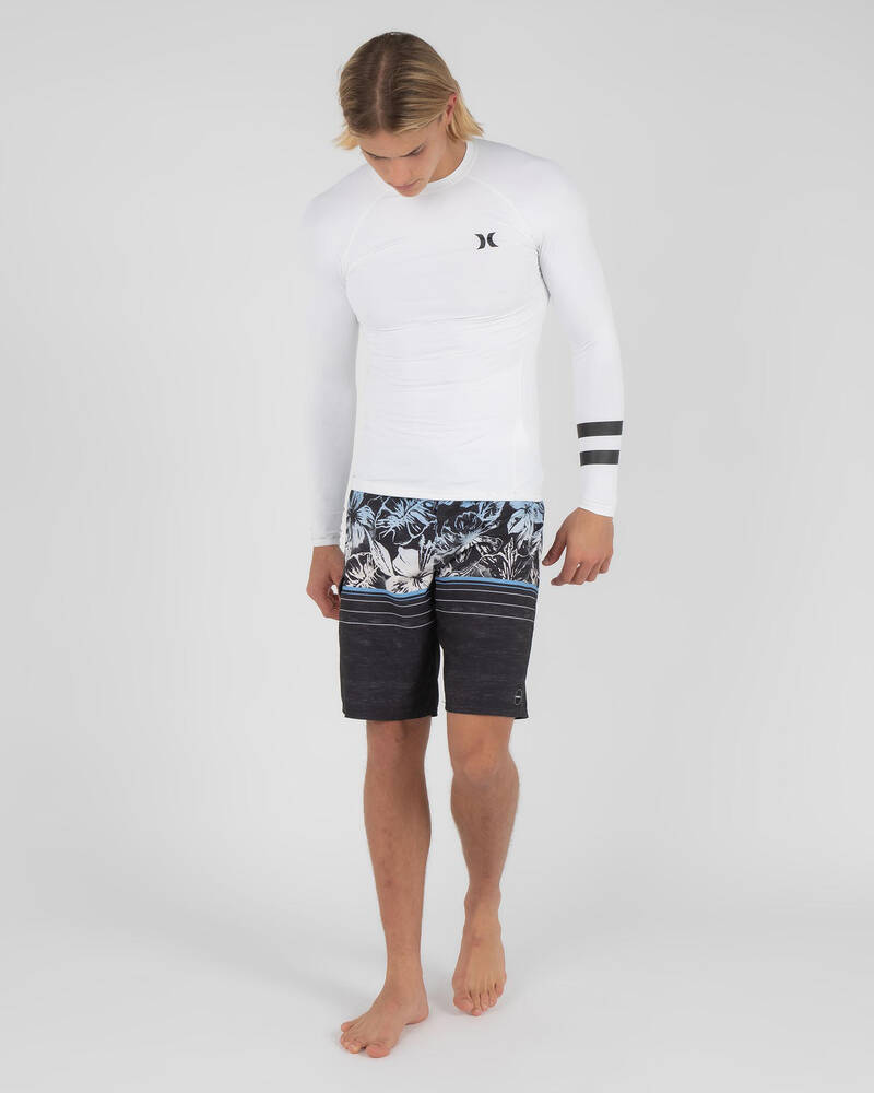 Hurley Pro Light Top Long Sleeve Rash Vest for Mens