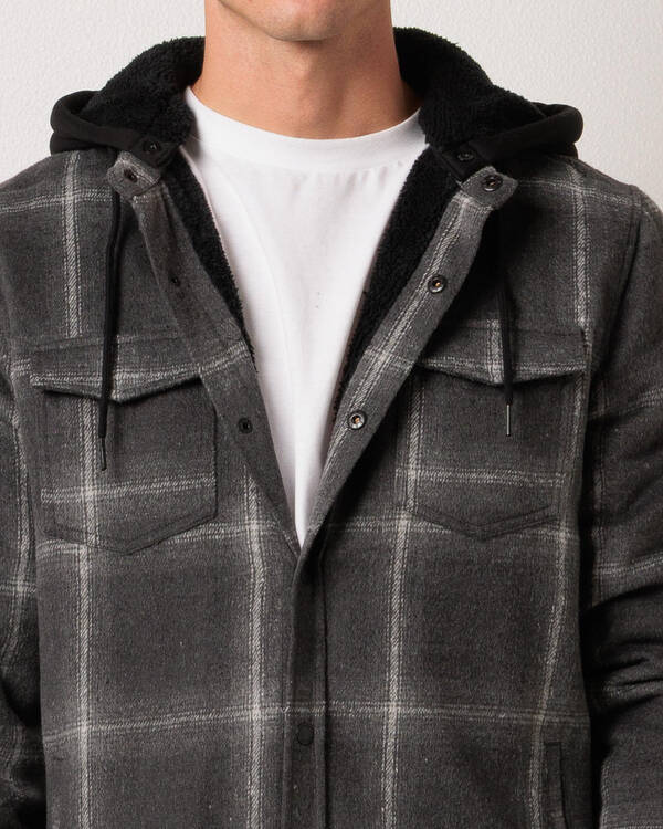 Dexter Realm Long Sleeve Flannel Shirt for Mens