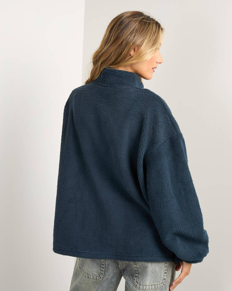 Rusty Two Tides Zip Through Jacket for Womens