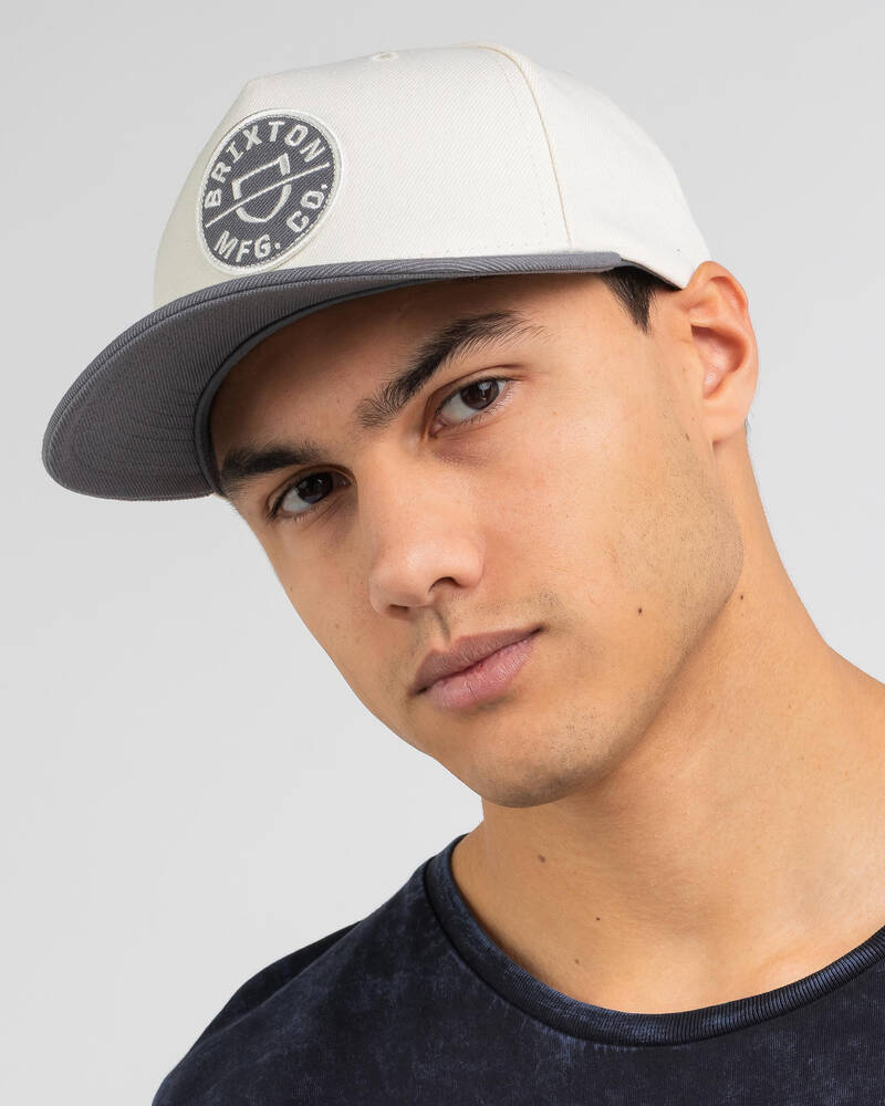 Brixton Crest C MP Snapback Cap for Mens image number null