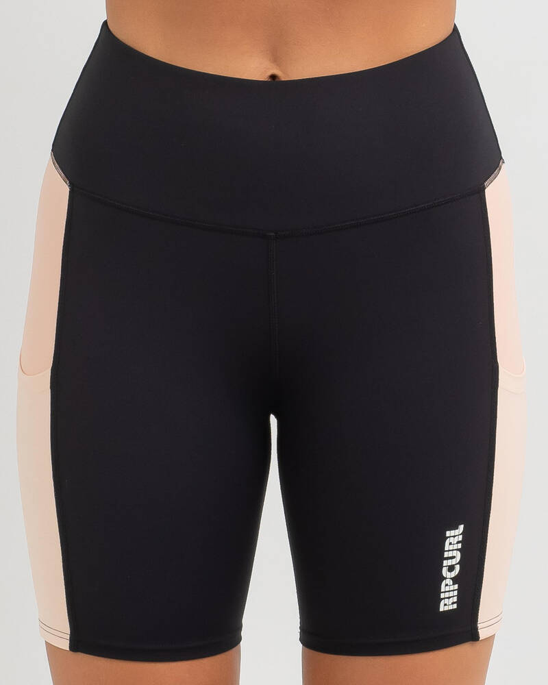 Rip Curl Run Swim Surf Bike Shorts for Womens