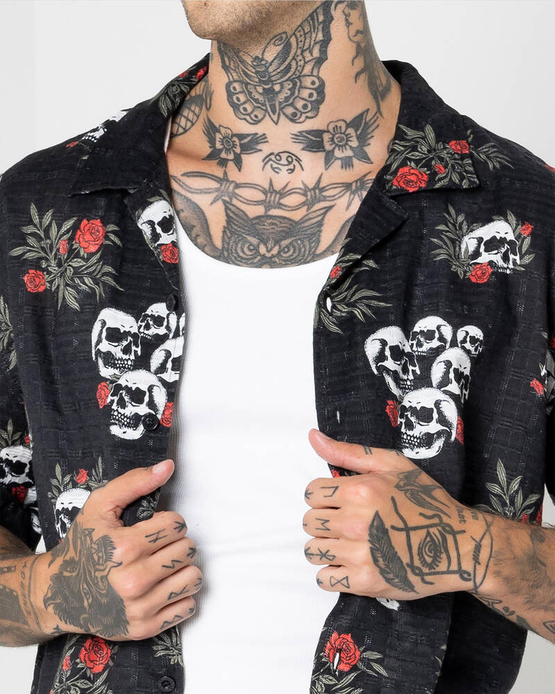 Dexter Poisonous Short Sleeve Shirt for Mens