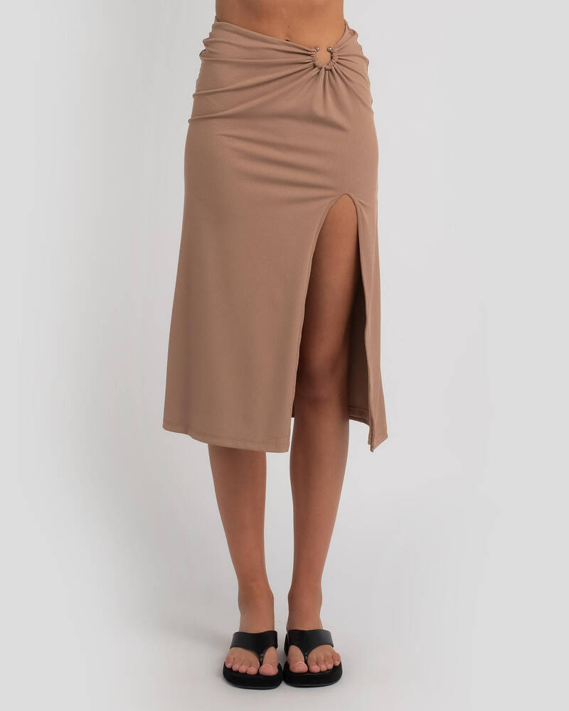 Ava And Ever Franka Midi Skirt for Womens