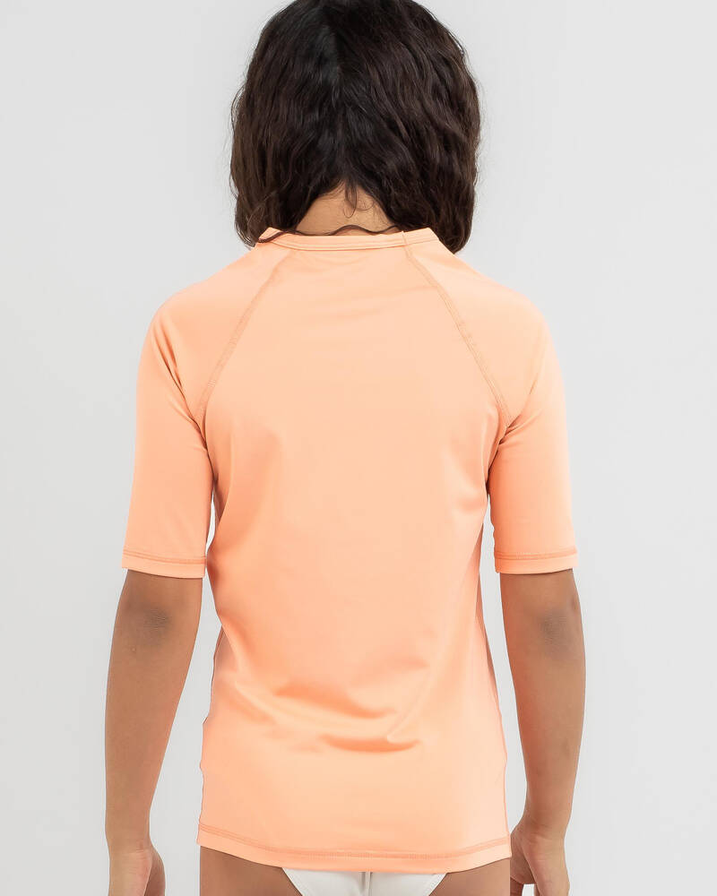 Roxy Girls' Beach Classics 3/4 Short Sleeve Rash Vest for Womens