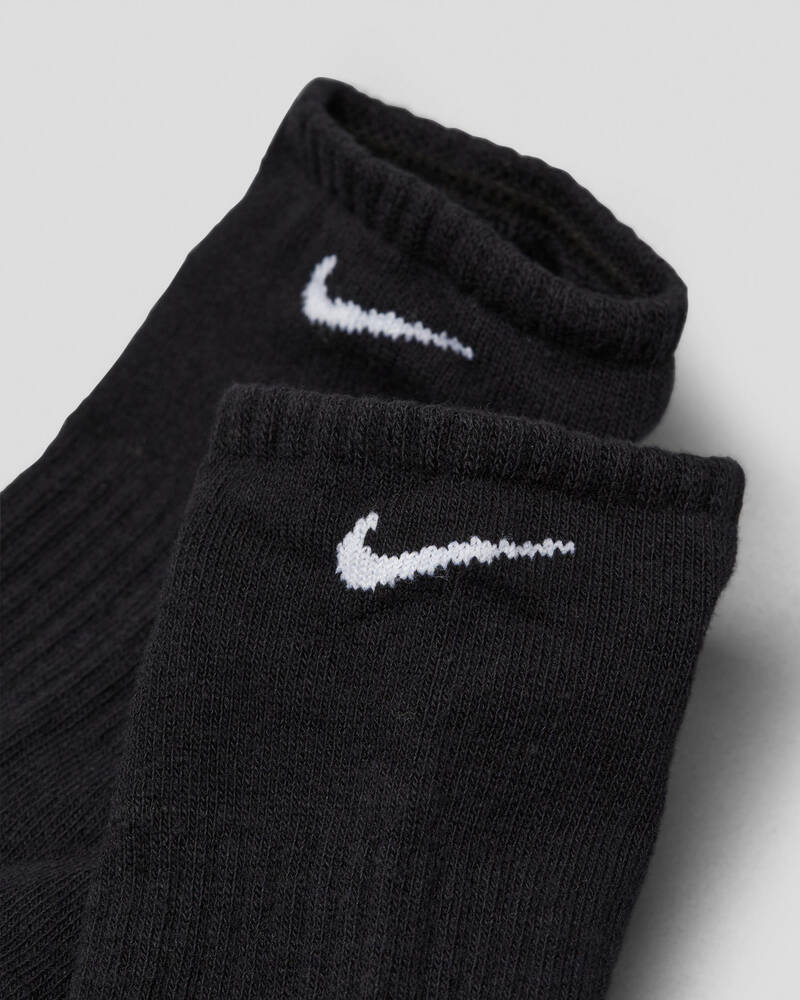 Nike Everyday Cushioned No Show Socks 3 Pack for Mens