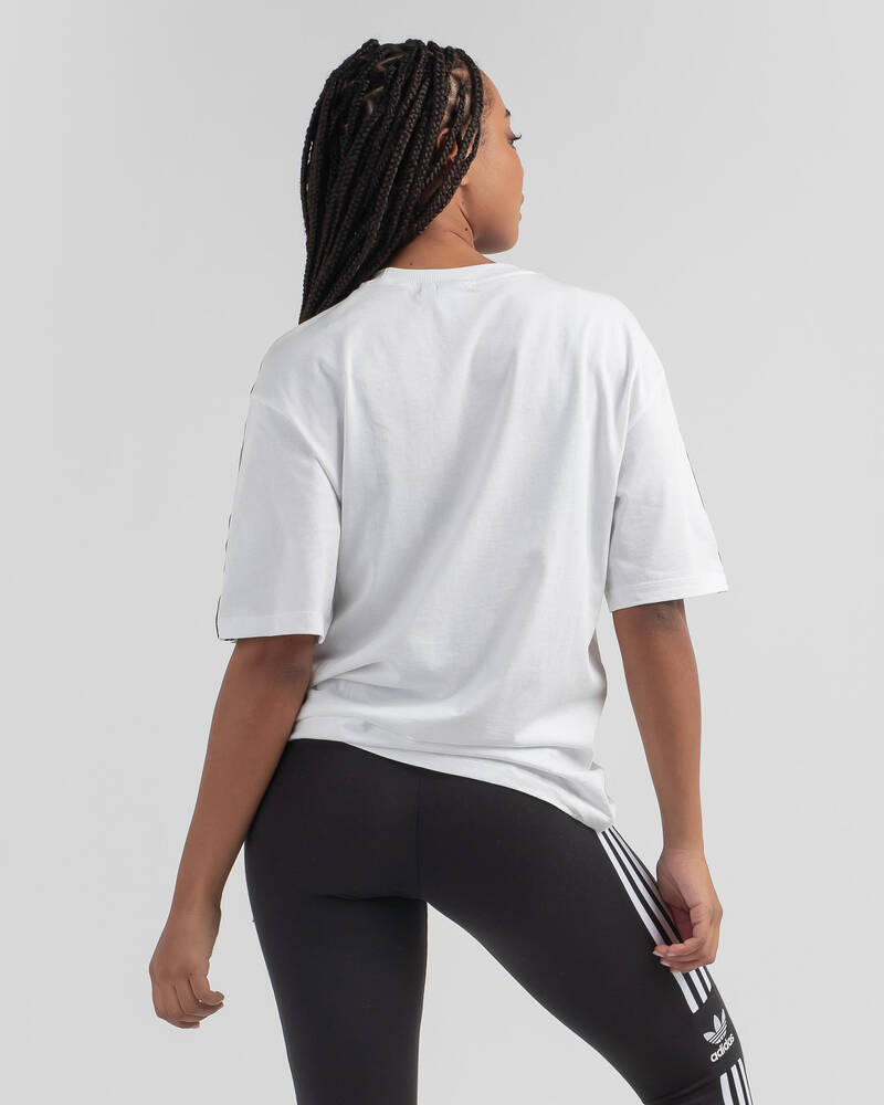 adidas 3 Stripes Oversized T-Shirt for Womens