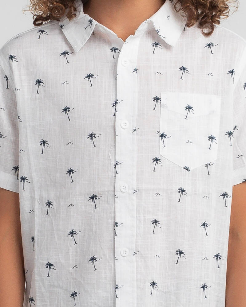 Lucid Boys' Wunderlust Short Sleeve Shirt for Mens