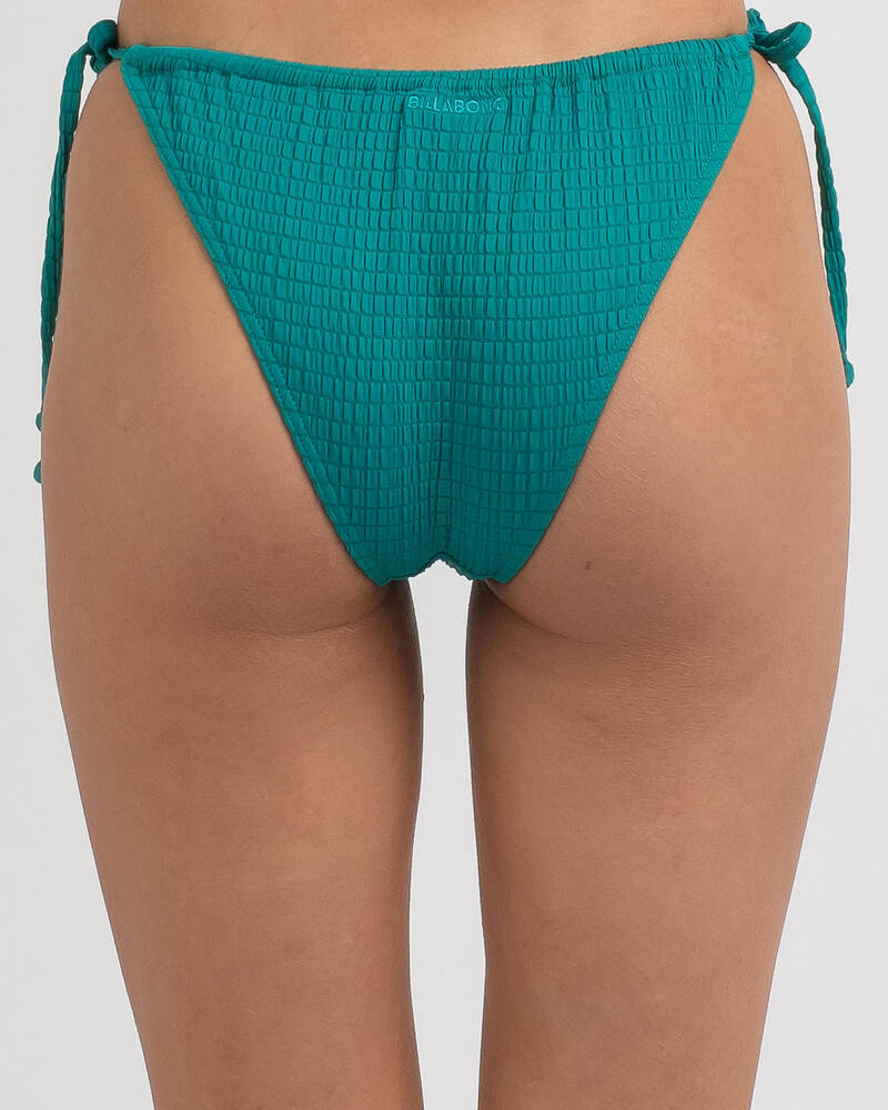 Billabong Seein Green Hike Bikini Bottom for Womens