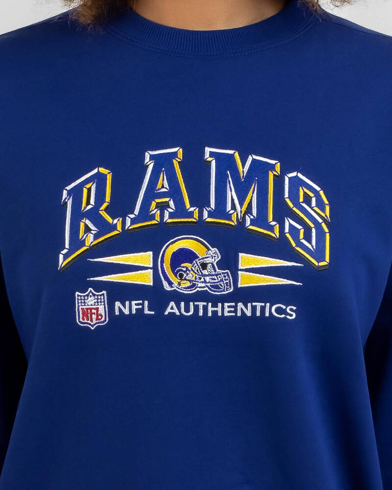Mitchell & Ness Los Angeles Rams NFL Authentics Sweatshirt for Womens