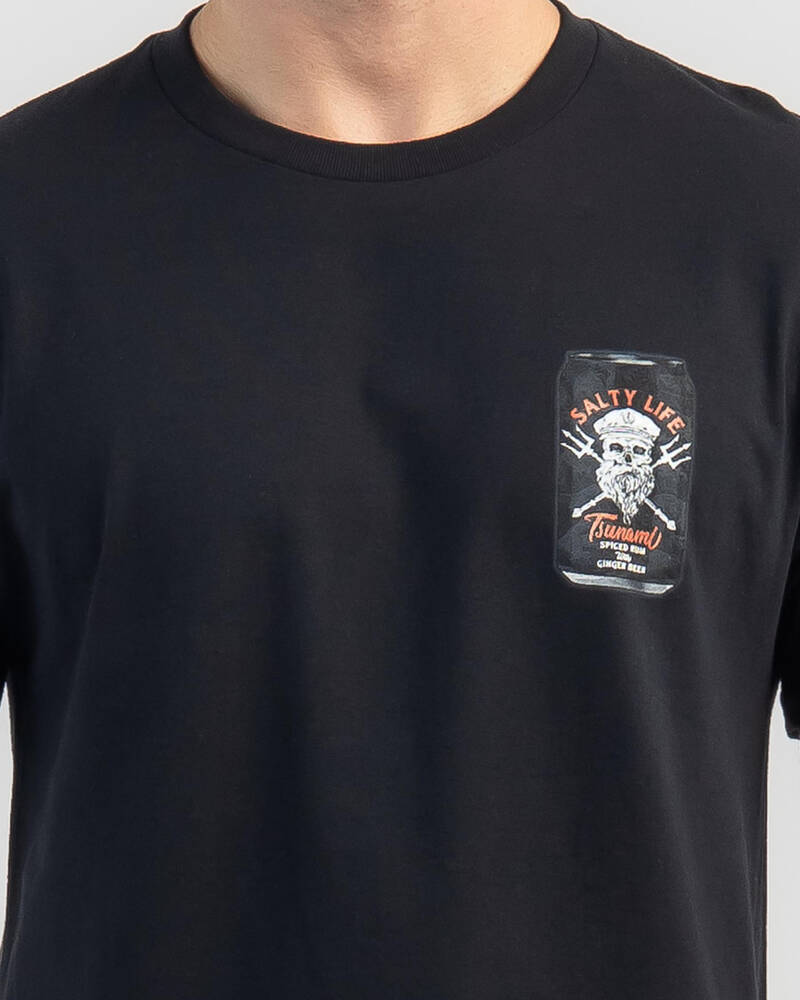 Salty Life Tsunami T-Shirt for Mens