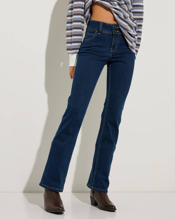 Jawbreaker Low Waist Flare Jeans