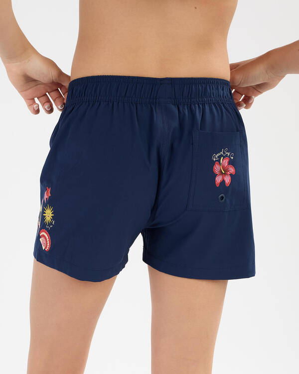 Girls' Island Time Board Shorts