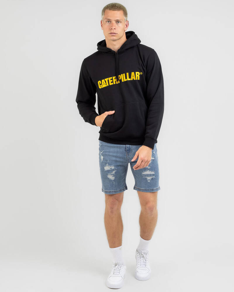 Cat Midweight Caterpillar Hoodie for Mens