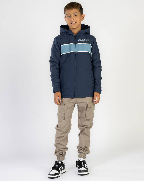 Jacks Boys' Linear Hooded Jacket for Mens