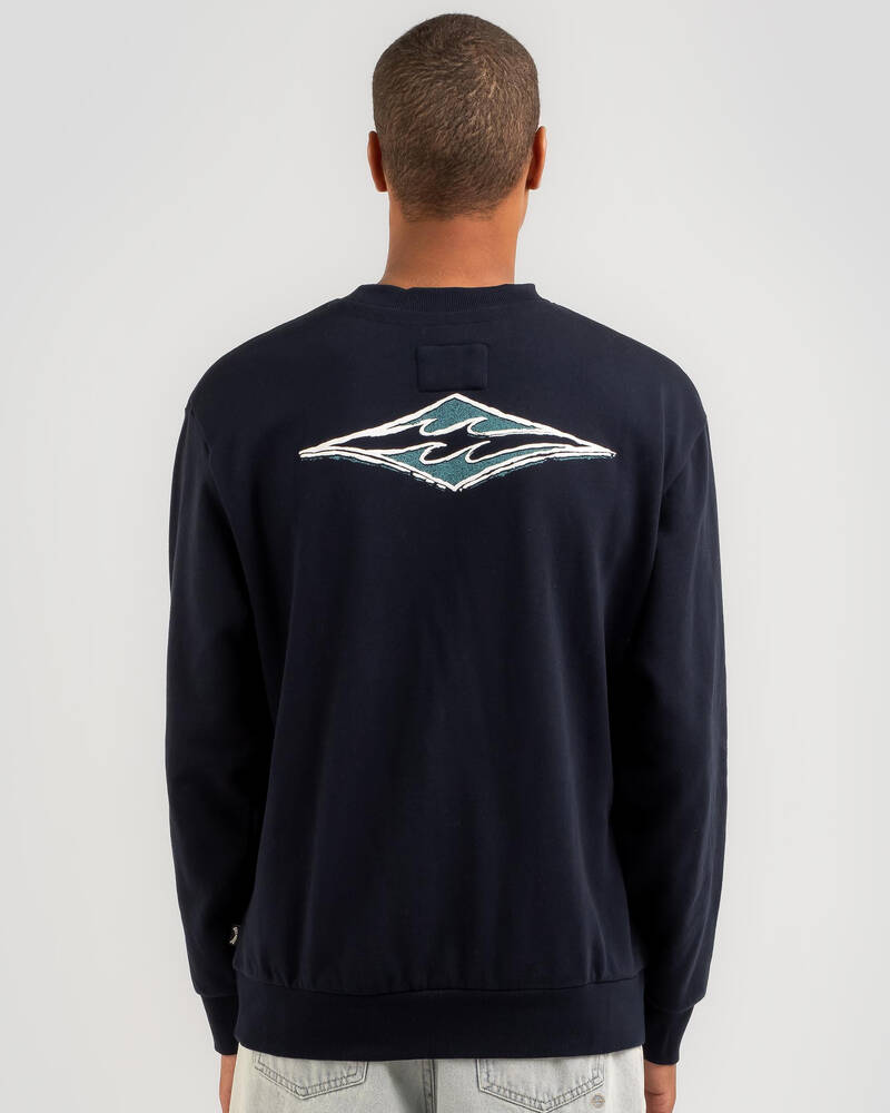 Billabong Tribal Diamond Crew Neck Sweatshirt for Mens