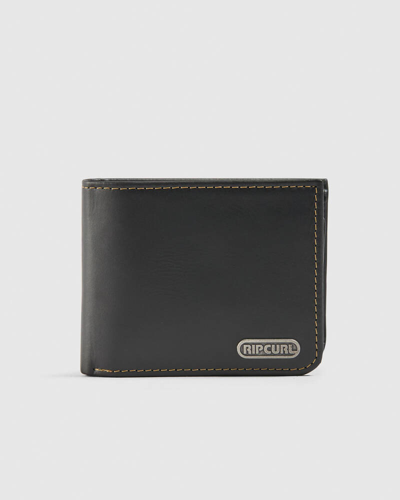 Rip Curl Surf Revival RFID 2 In 1 Leather Wallet for Mens