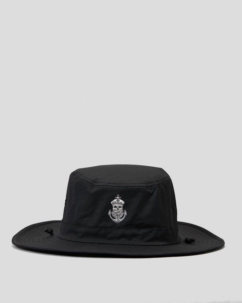 Salty Life Anchors Wide Brim Hat for Mens