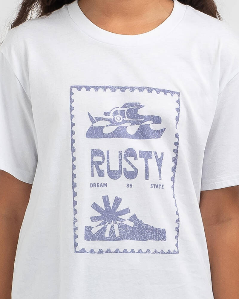 Rusty Girls' Dream State Oversized T-Shirt for Womens