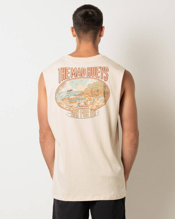 The Mad Hueys Day For It Froggies Muscle Tank for Mens