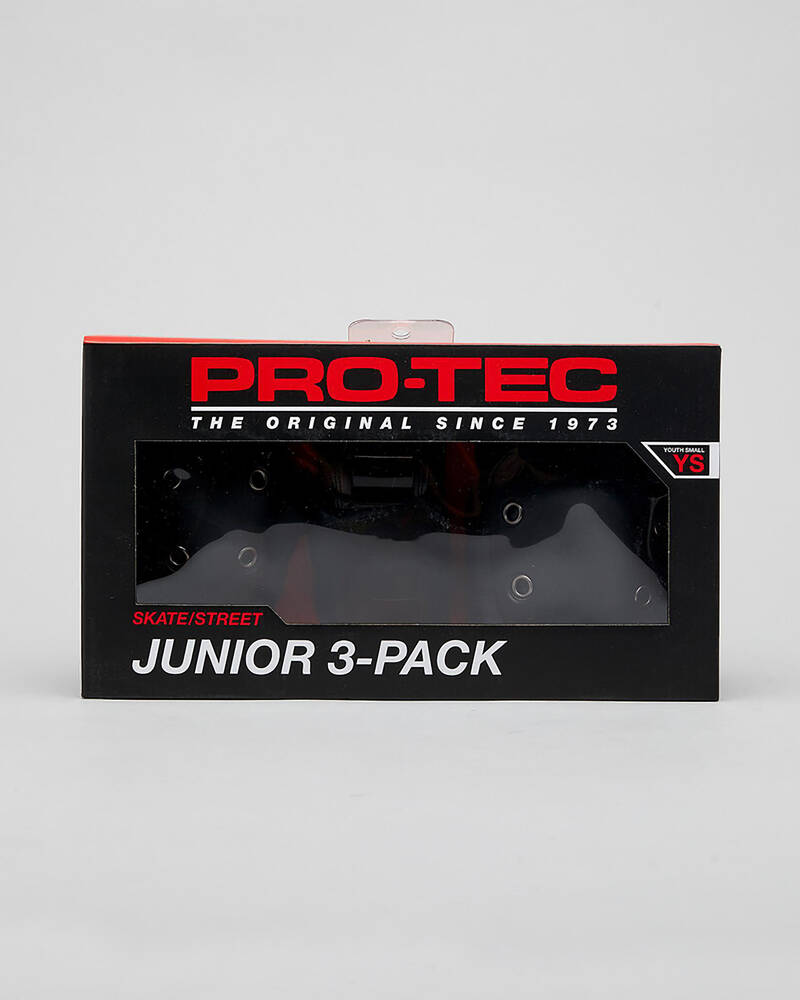 Pro Tec Jnr Black Pads for Unisex