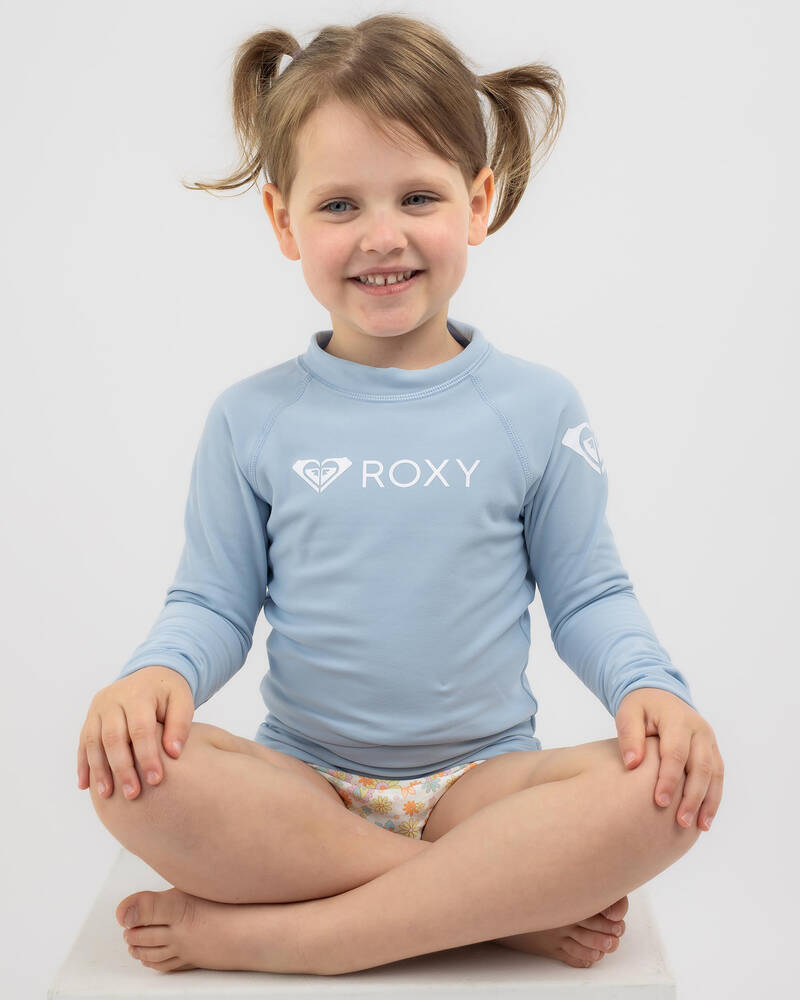 Roxy Toddlers' Roxy Heater Long Sleeve Rash Vest for Womens