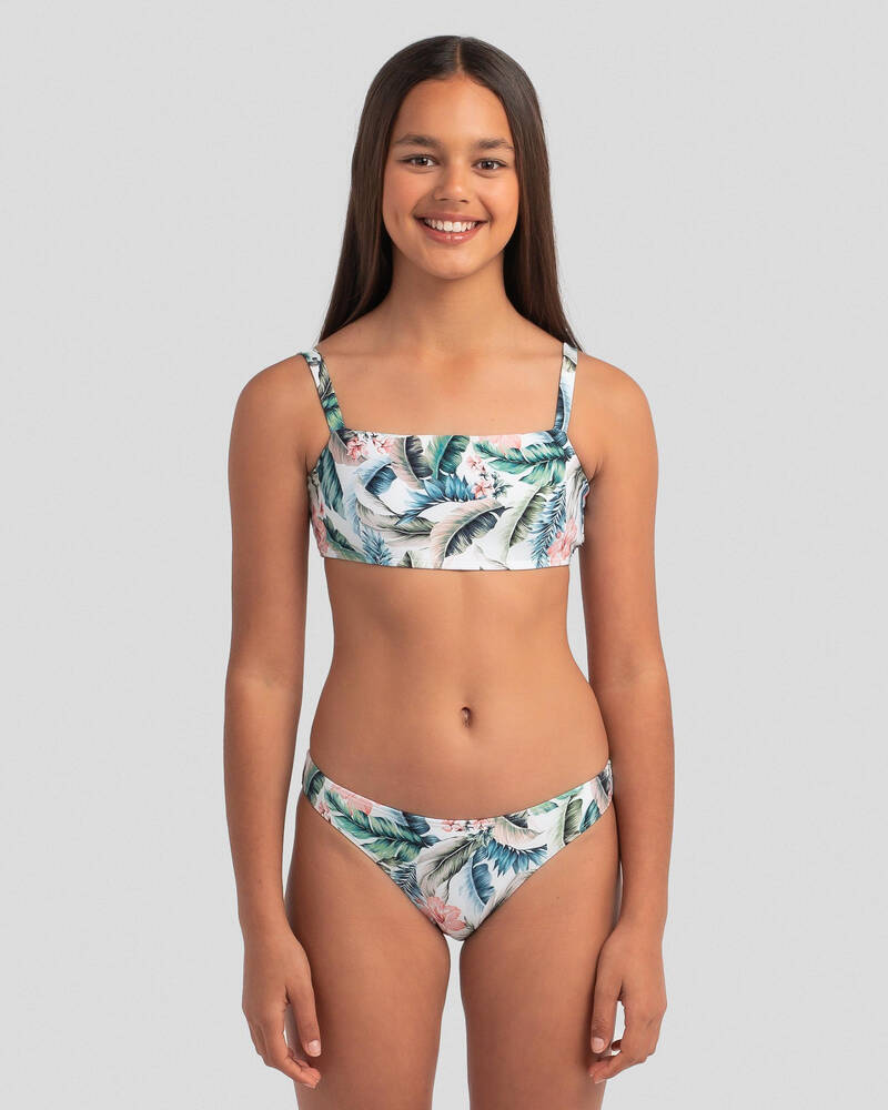 Topanga Girls' Samara Bandeau Bikini Set for Womens