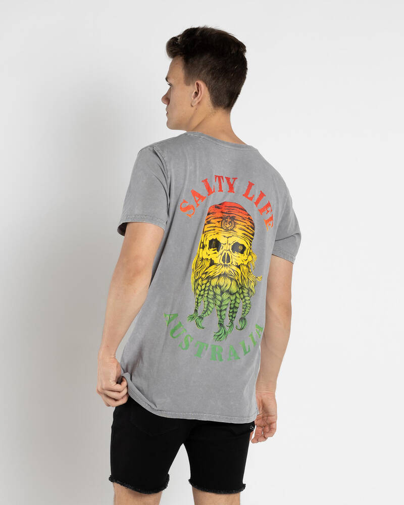 Salty Life Sea Dog T-Shirt for Mens