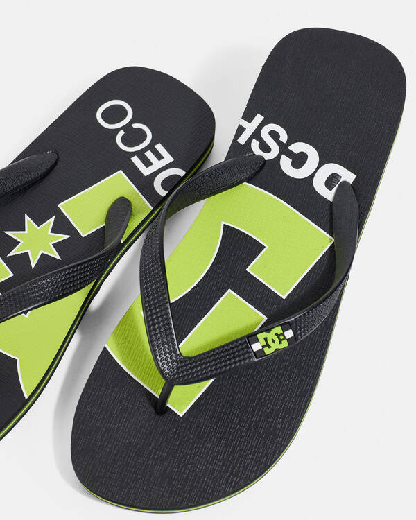 DC Shoes Spray Graffik Thongs for Mens