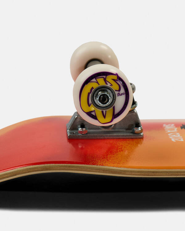 Santa Cruz Big Mouth Flame Full 8.0" Complete Skateboard for Unisex