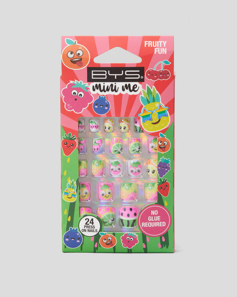 Get It Now Mini Me Fruity Press On Nail Pack for Unisex