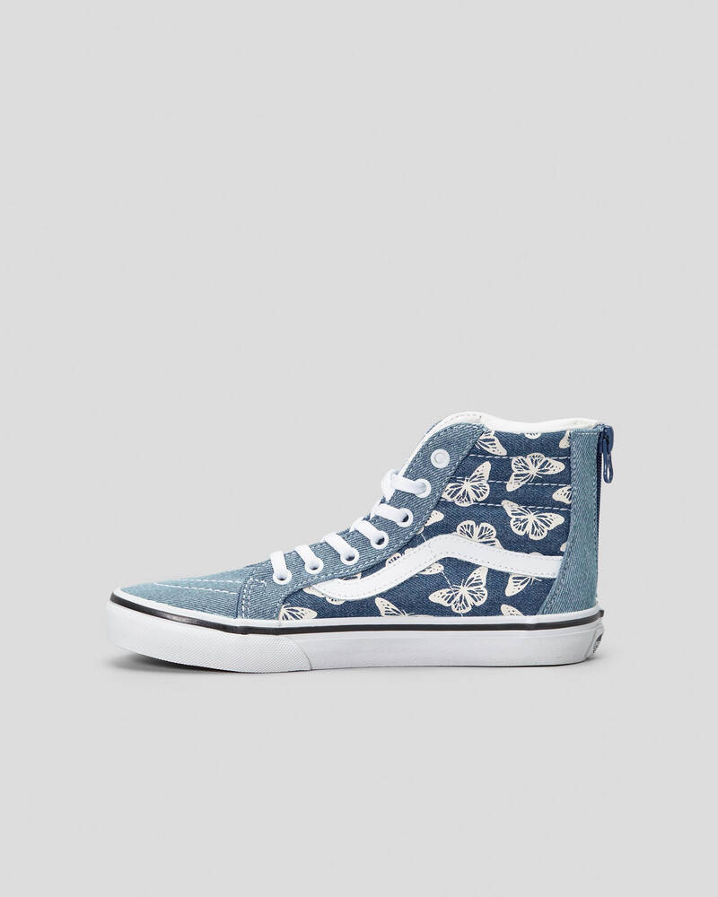 Vans Girls' Sk8-Hi Zip Shoes for Womens