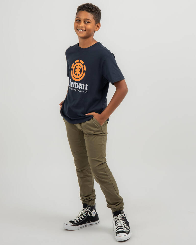 Element Boys' Vertical Youth T-Shirt for Mens