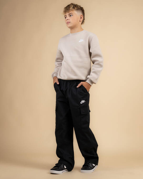 Nike Boys' Club Woven Cargo Pants for Mens