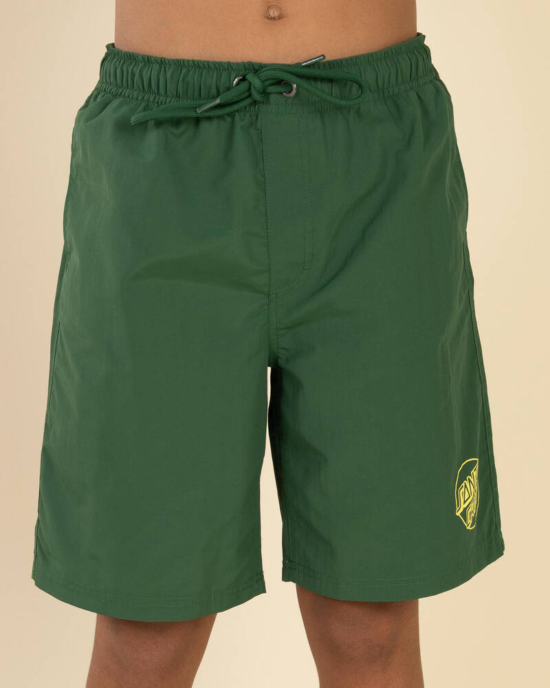 Santa Cruz Boys' Opus Dot Cruzier Beach Shorts for Mens