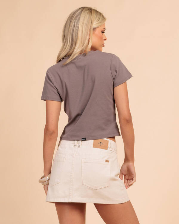 Thrills Sophie Mid Rise Mini Skirt for Womens