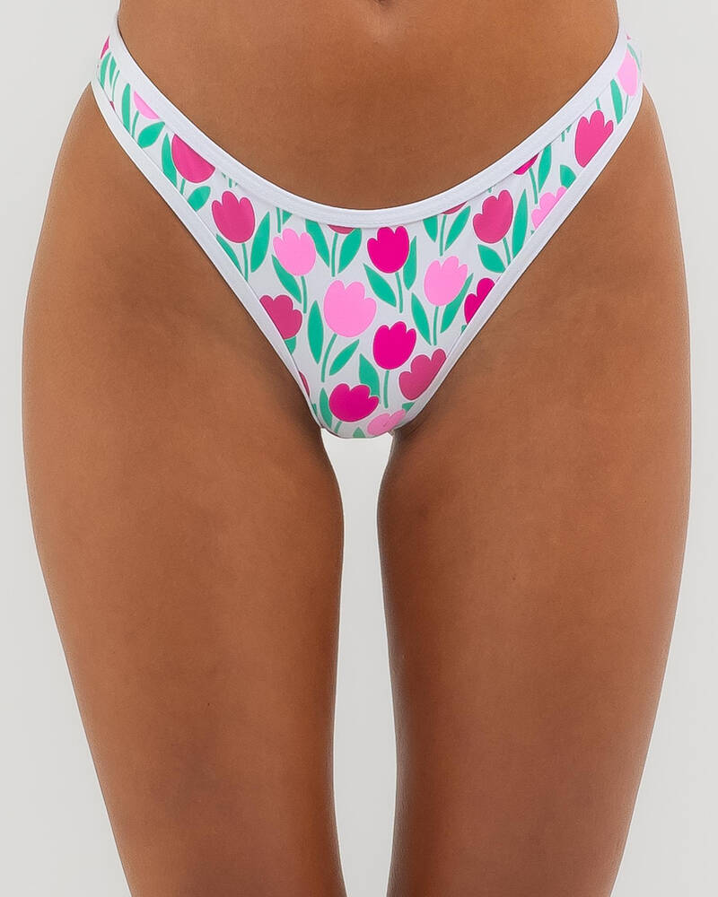 Topanga Tulip High Cut Bikini Bottom for Womens