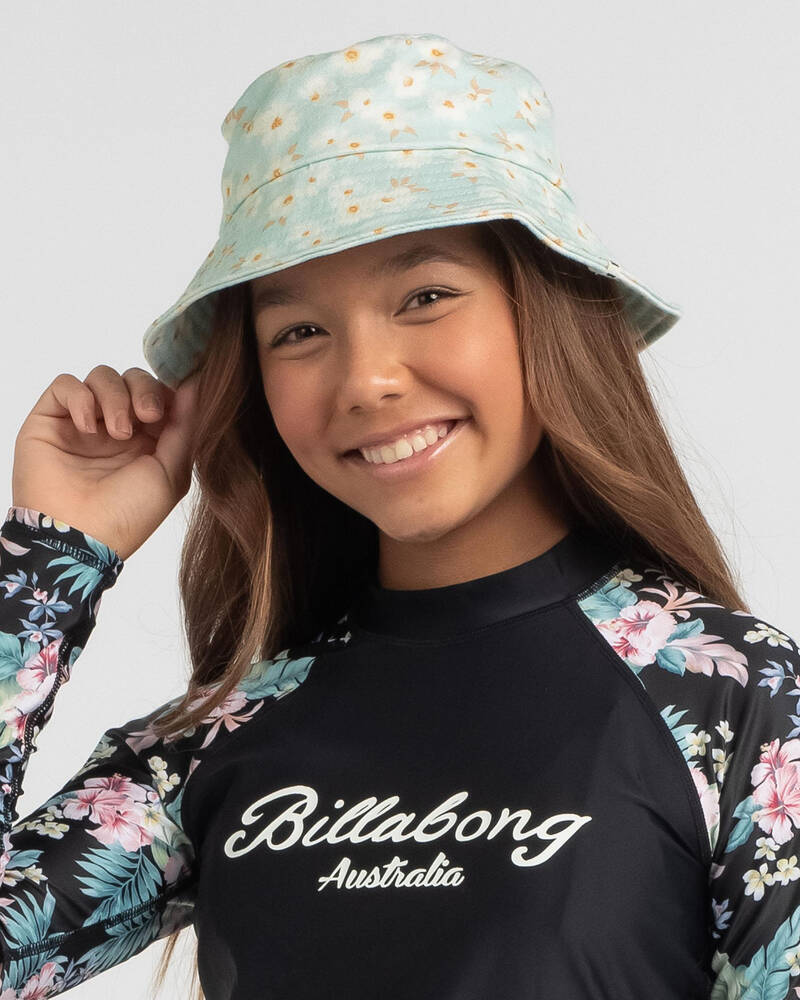 Billabong Girls' Sunday Floral Bucket Hat for Womens