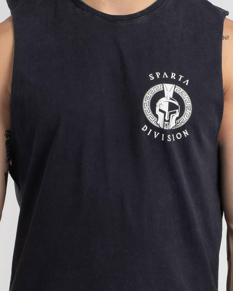 Sparta Slice Muscle Tank for Mens