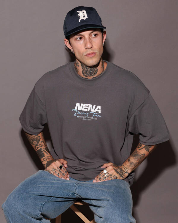 Nena & Pasadena Network Raptor T-Shirt for Mens