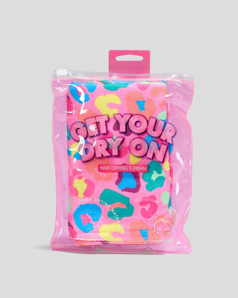 Get It Now Neon Animal Hair Turban for Womens