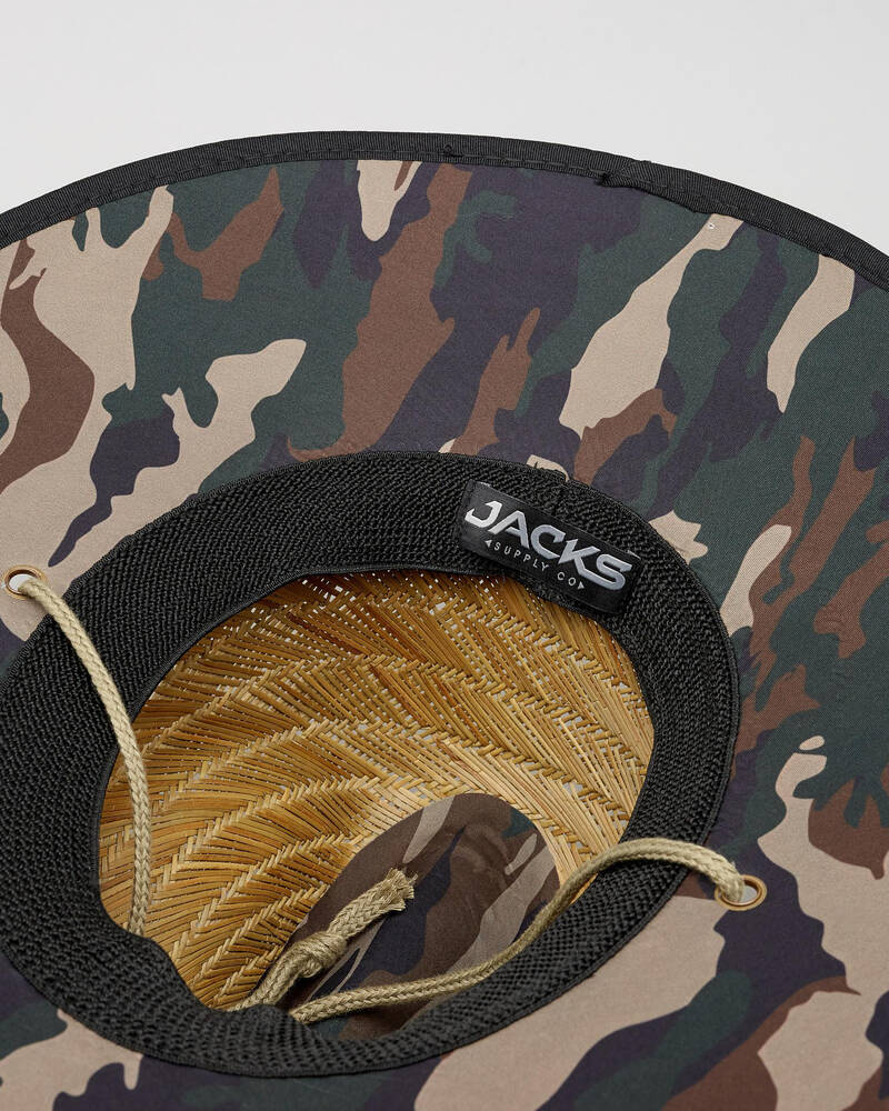 Jacks Undercover Straw Hat for Mens