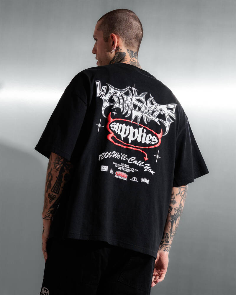 Worship Supplies Survival Crop T-Shirt for Mens