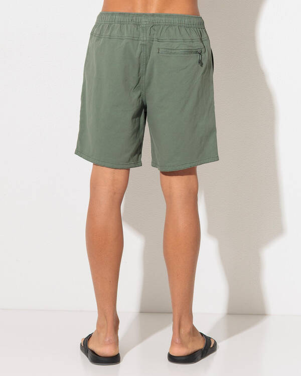 Salty Life Vision Elastic Waist Shorts for Mens
