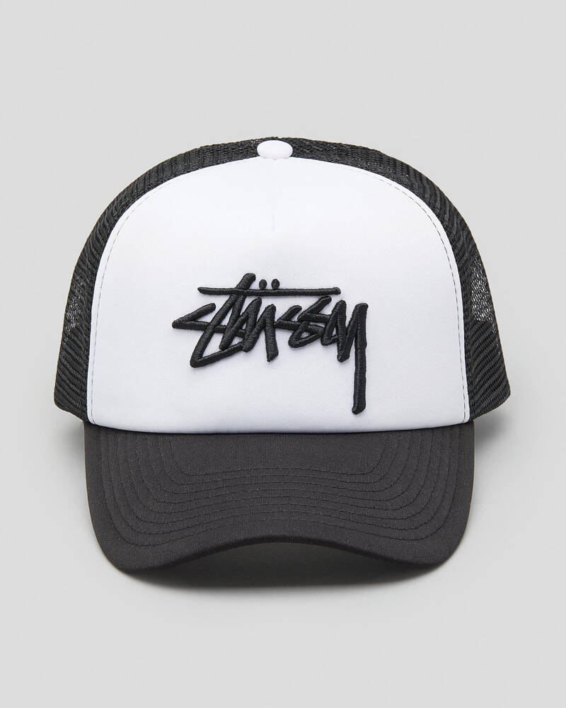 Stussy Stock Trucker Cap for Womens